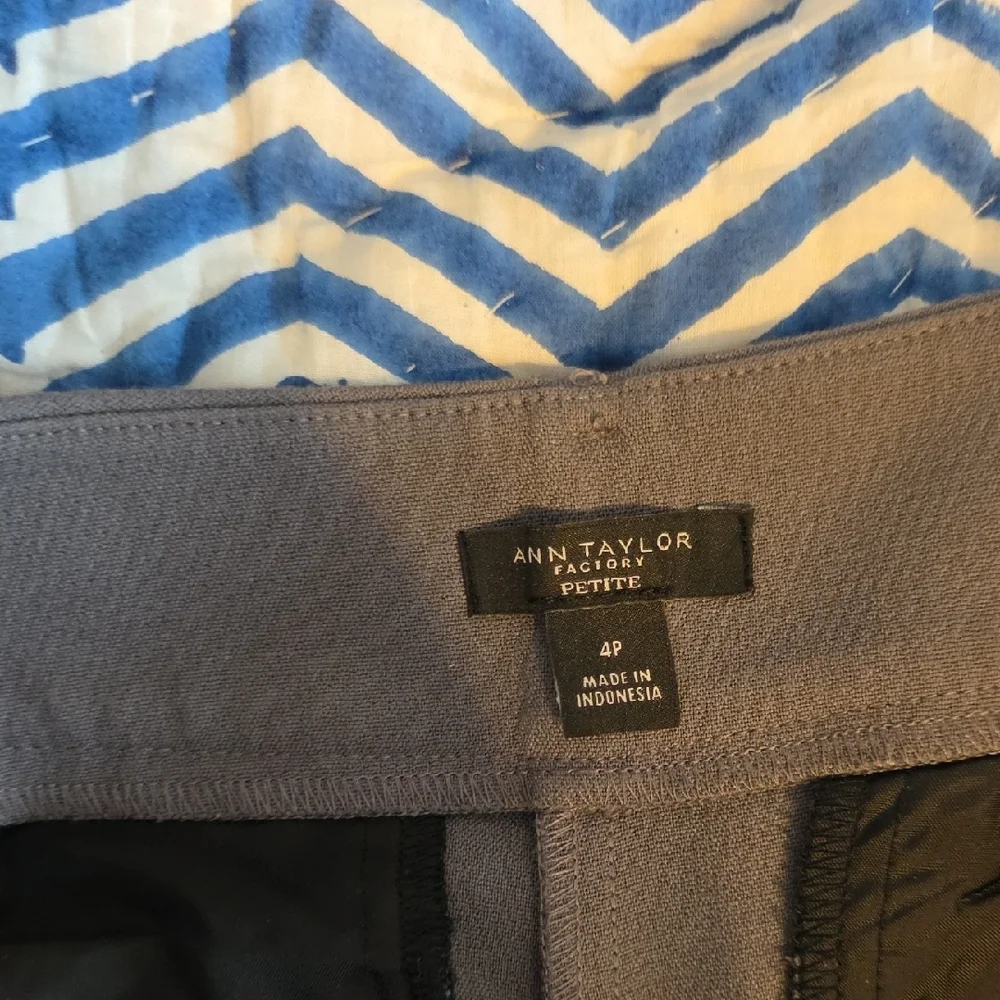 Ann Taylor Charcoal Trousers - Picture 2 of 3